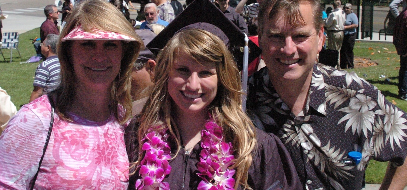 Alum Joan Hughes at Graduation