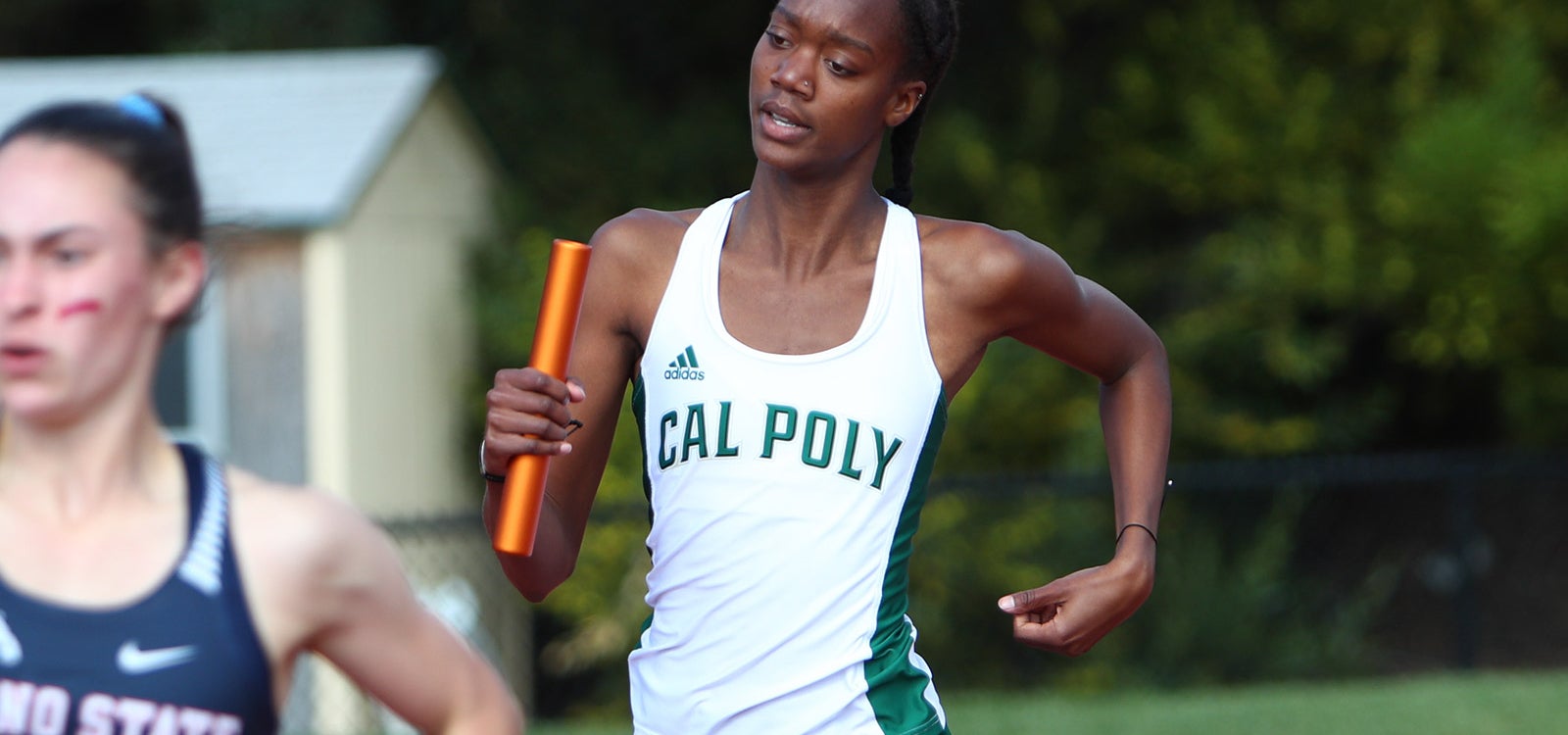 Cal Poly Women's Track and Field runner