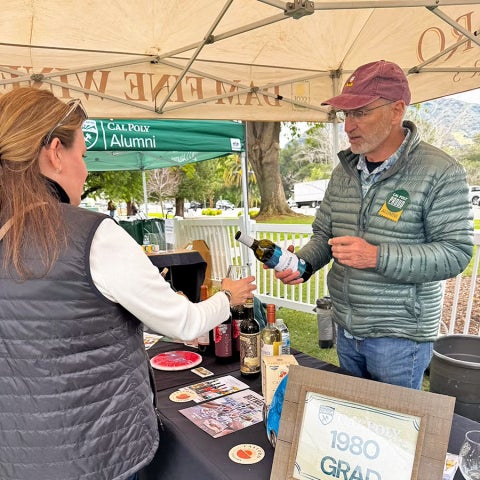 Niels Udsen, Cal Poly alum and Castoro Cellars co-founder.