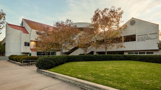 Agricultural Science building in the erly morning.