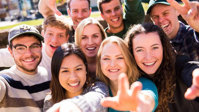 Group photo of Cal Poly Students 